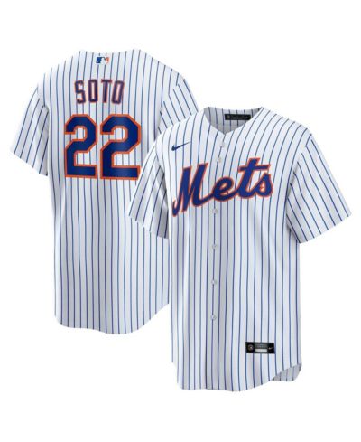 Мужская джерси Nike Juan Soto New York Mets Home Replica Player