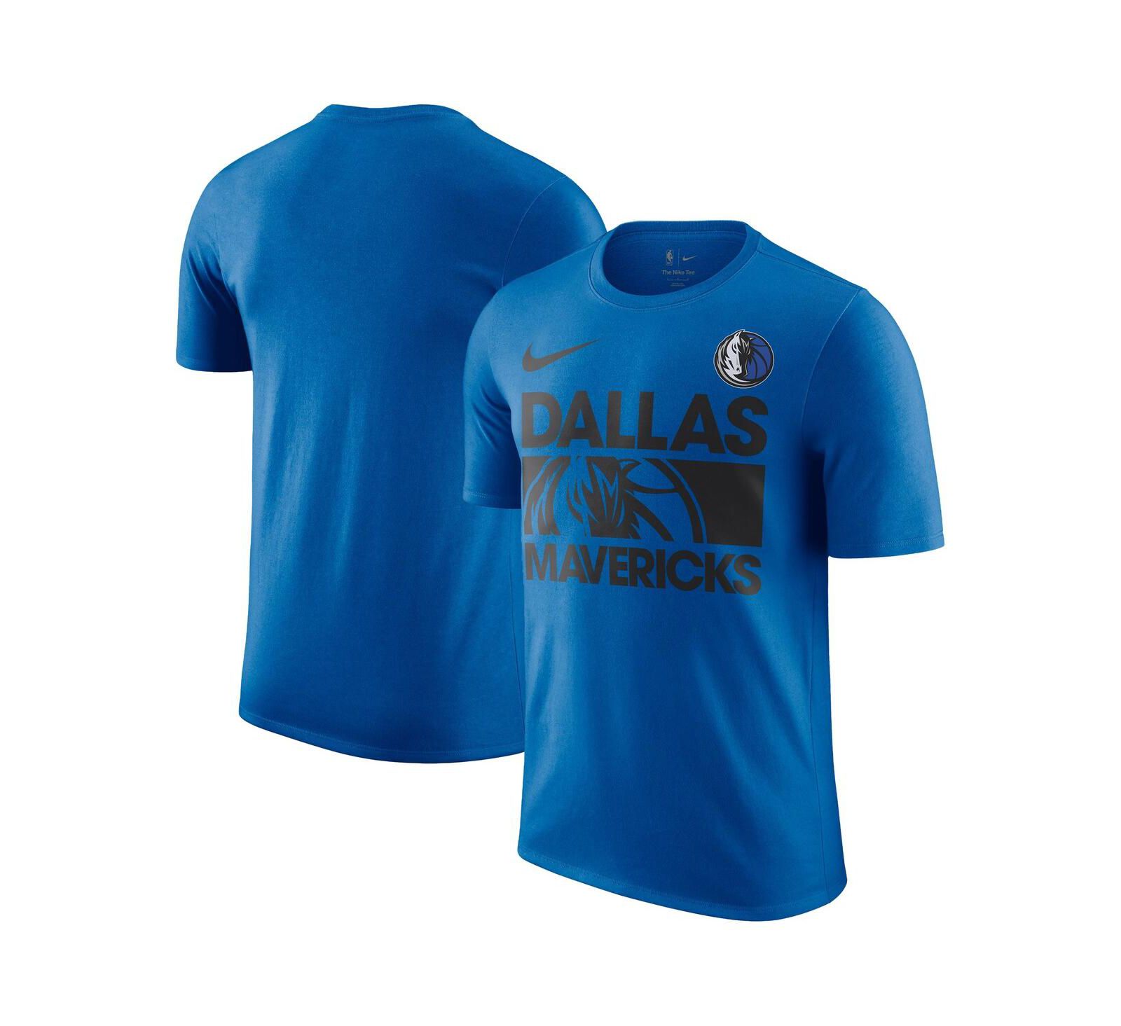 Nike Мужская футболка Nike Royal Dallas Mavericks Courtside This Is Our Year
