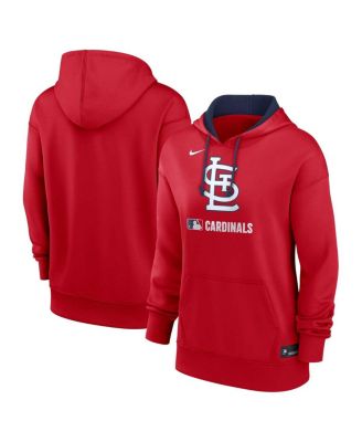 Nike Women's Red St. Louis Cardinals Authentic Collection Performance Pullover Hoodie