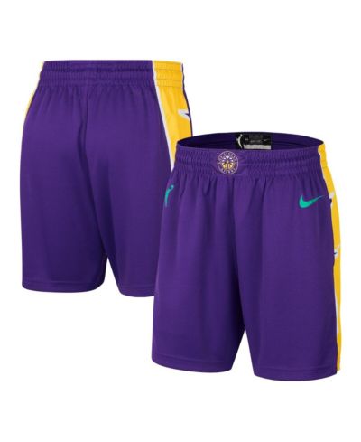 Nike Women's Purple Los Angeles Sparks On-Court Victory Performance Shorts
