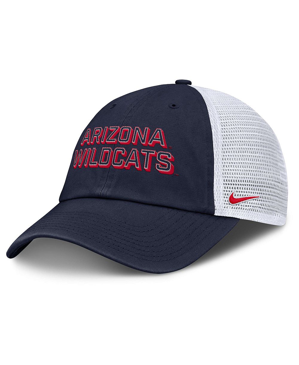 Мужская Nike тёмно-синяя кепка Arizona Wildcats 2025 Gameday On-Field Club регулируемая