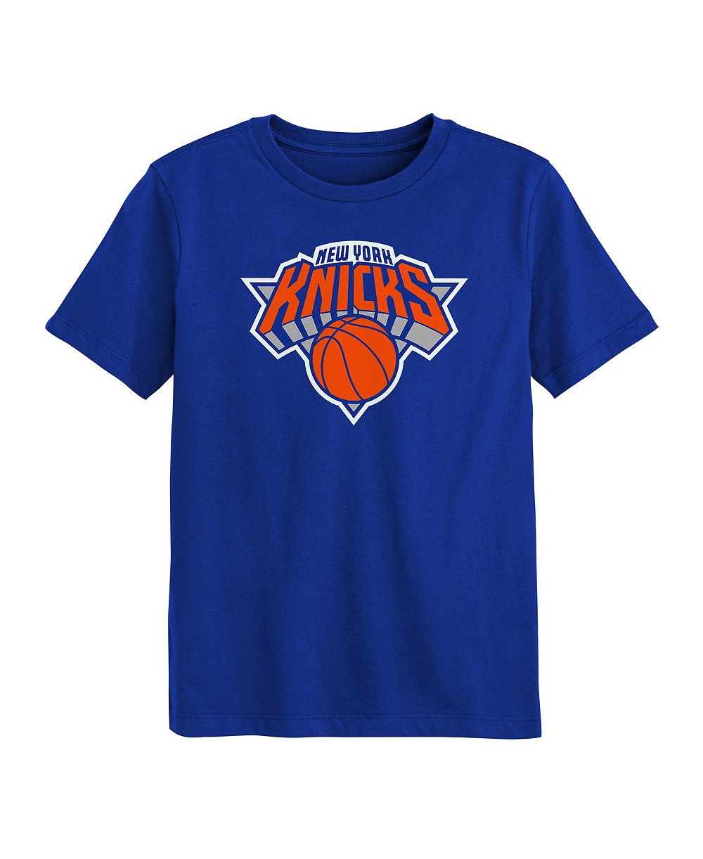 Детская футболка Outerstuff Blue New York Knicks Primary Logo