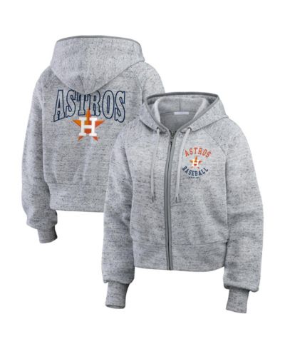 Женский укороченный худи WEAR by Erin Andrews Houston Astros