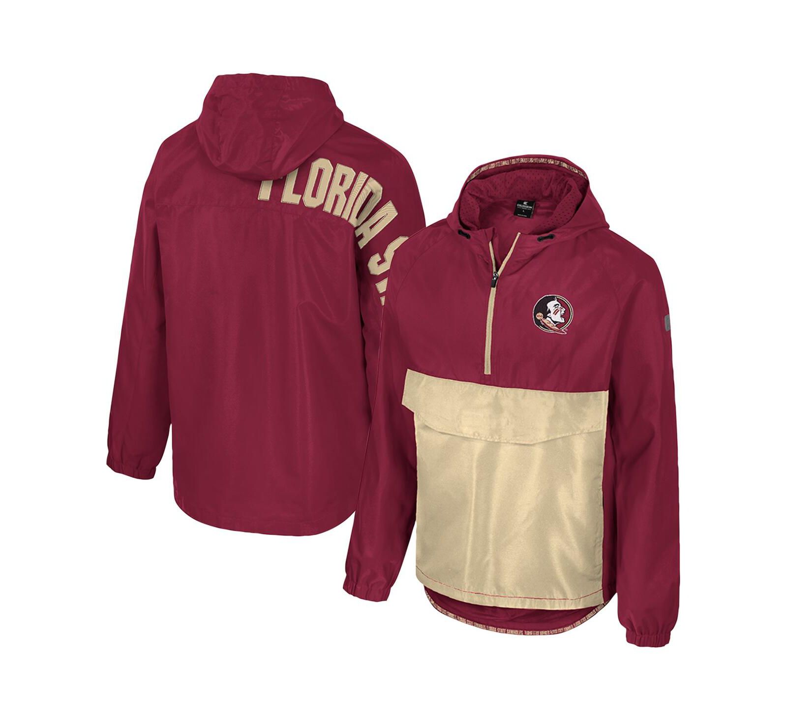 Куртка Colosseum Men's Garnet Florida State Seminoles Anorak