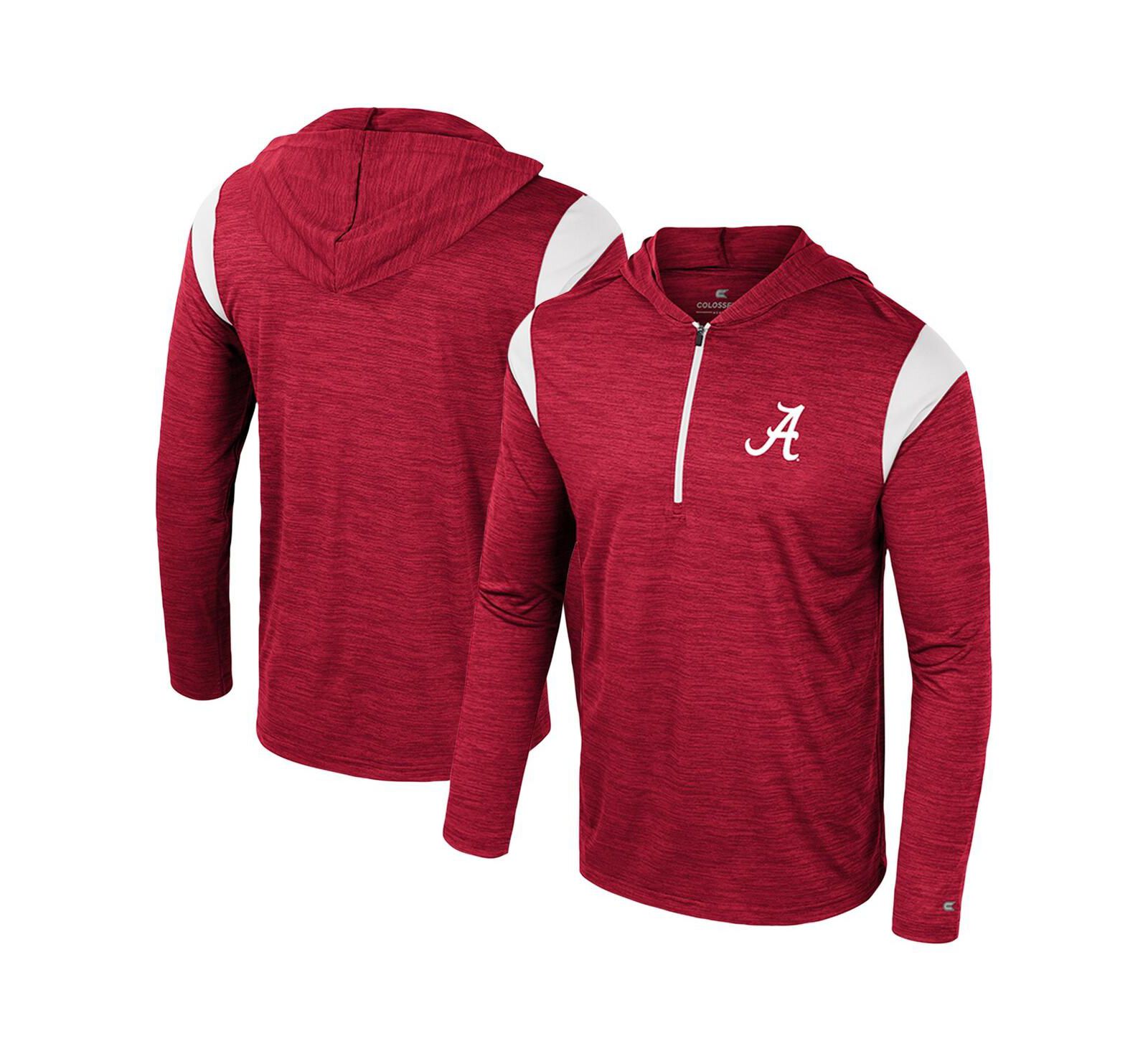 Мужская ветровка Colosseum Crimson Alabama Crimson Tide Dozer Half-Zip