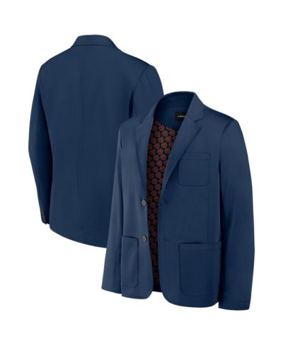 J. Palmer Men's Navy Chicago Bears Man-In-Motion Blazer