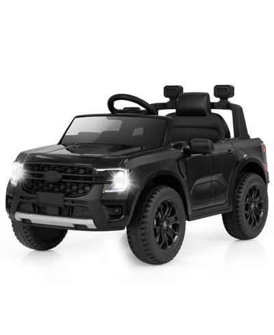 Slickblue Ford Ranger 12V Electric Ride-On Car with Remote Control, 66 lb. Capacity, Ages 3-6