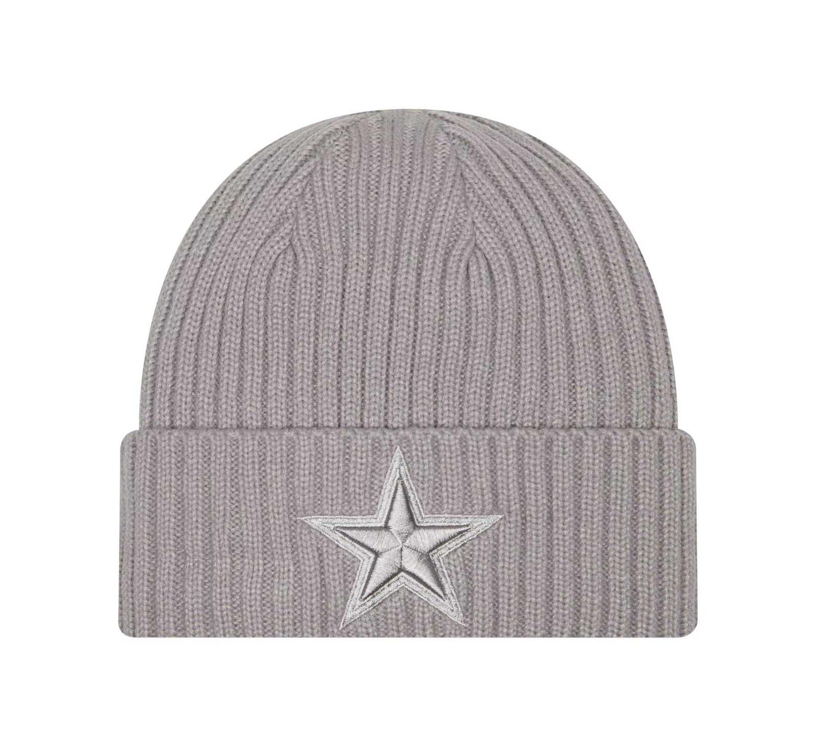 New Era Toddler Gray Dallas Cowboys Tonal Color Pack Cuffed Knit Hat