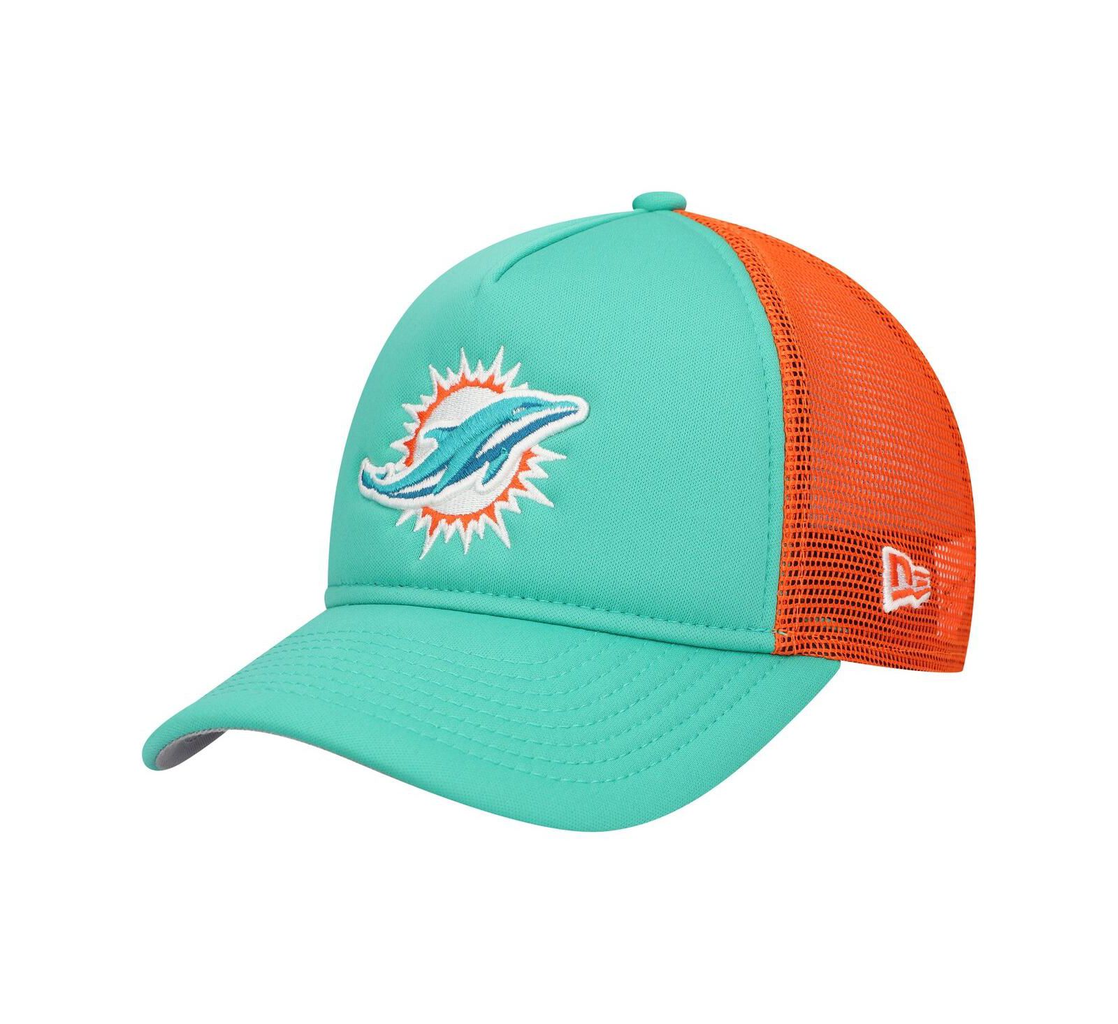 New Era Детская кепка A-Frame 9FORTY Miami Dolphins Aqua