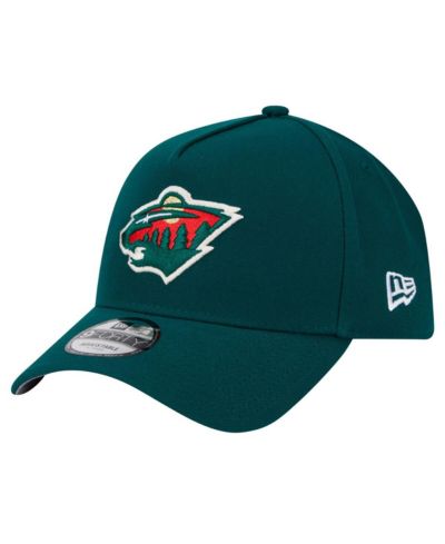 Мужская регулируемая кепка New Era Minnesota Wild Core A-Frame 9FORTY, зеленая