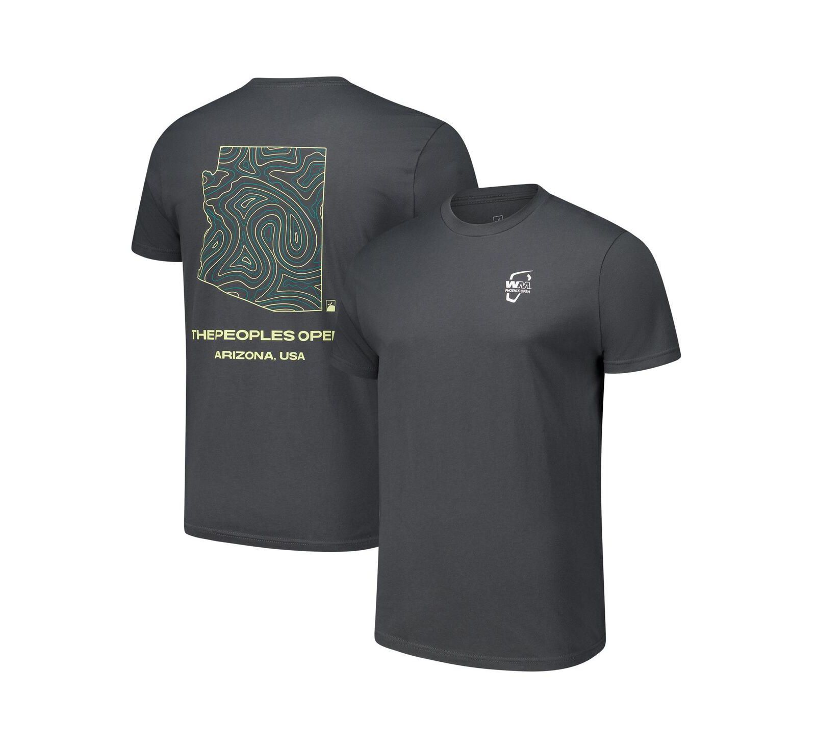 Flomotion Мужская и Женская футболка Charcoal WM Phoenix Open Arizona
