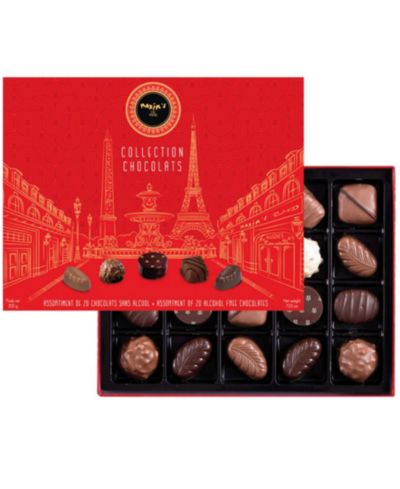 Maxim's De Paris Chocolate Assortment Gift Box, 20 Pieces