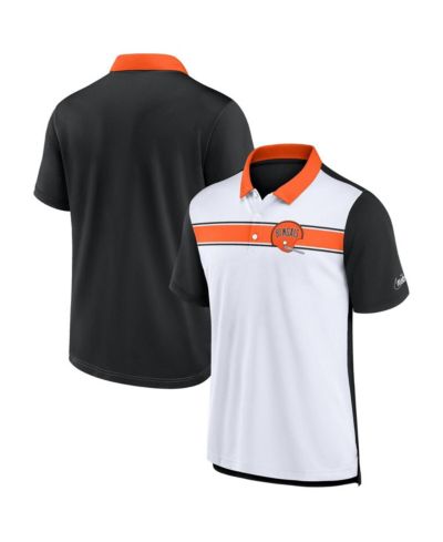 Nike Мужская рубашка поло Cincinnati Bengals Rewind Pique, белый/черный