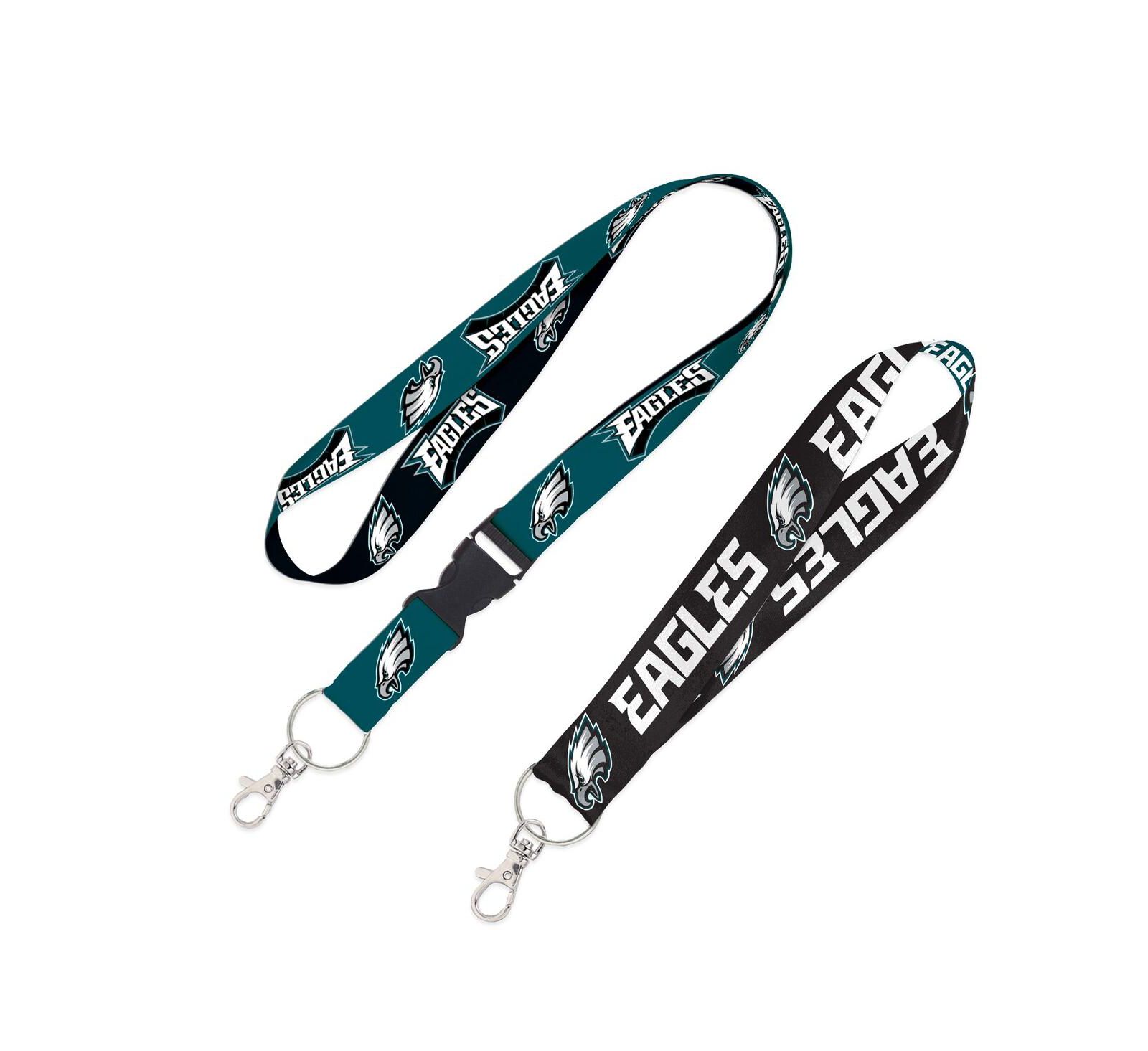 Wincraft Ланьярд Philadelphia Eagles с отстегивающейся пряжкой, 2 шт.