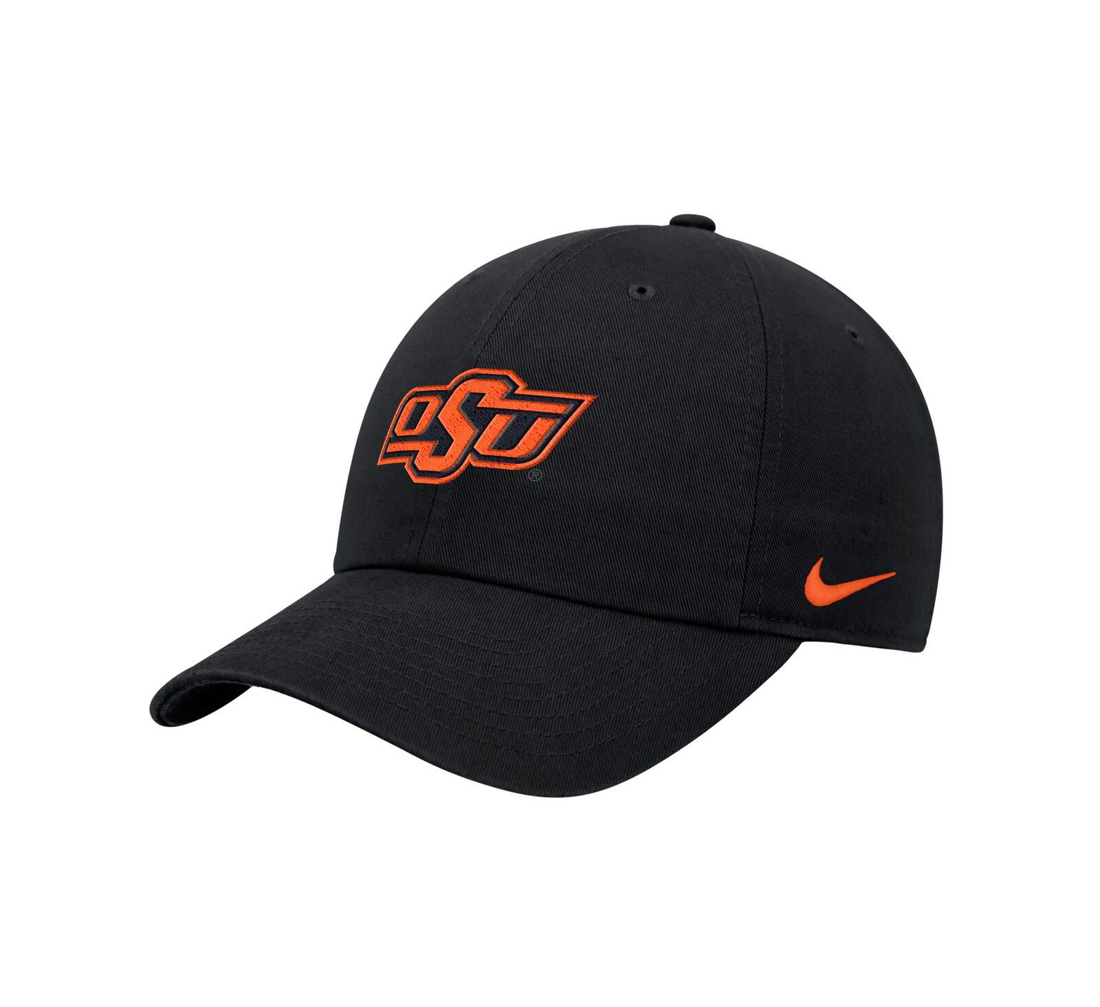 Nike Men's Black Oklahoma State Cowboys Club Adjustable Hat