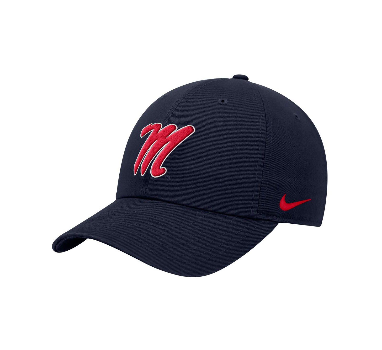 Nike Men's Navy Ole Miss Rebels Club Adjustable Hat