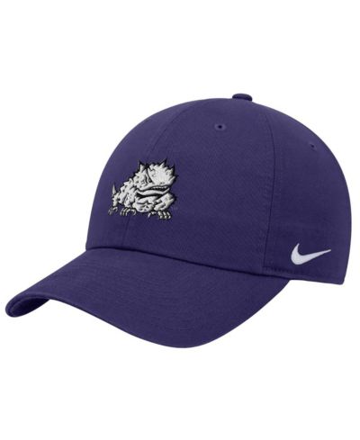 Мужская кепка Nike TCU Horned Frogs Club, регулируемая, фиолетовая