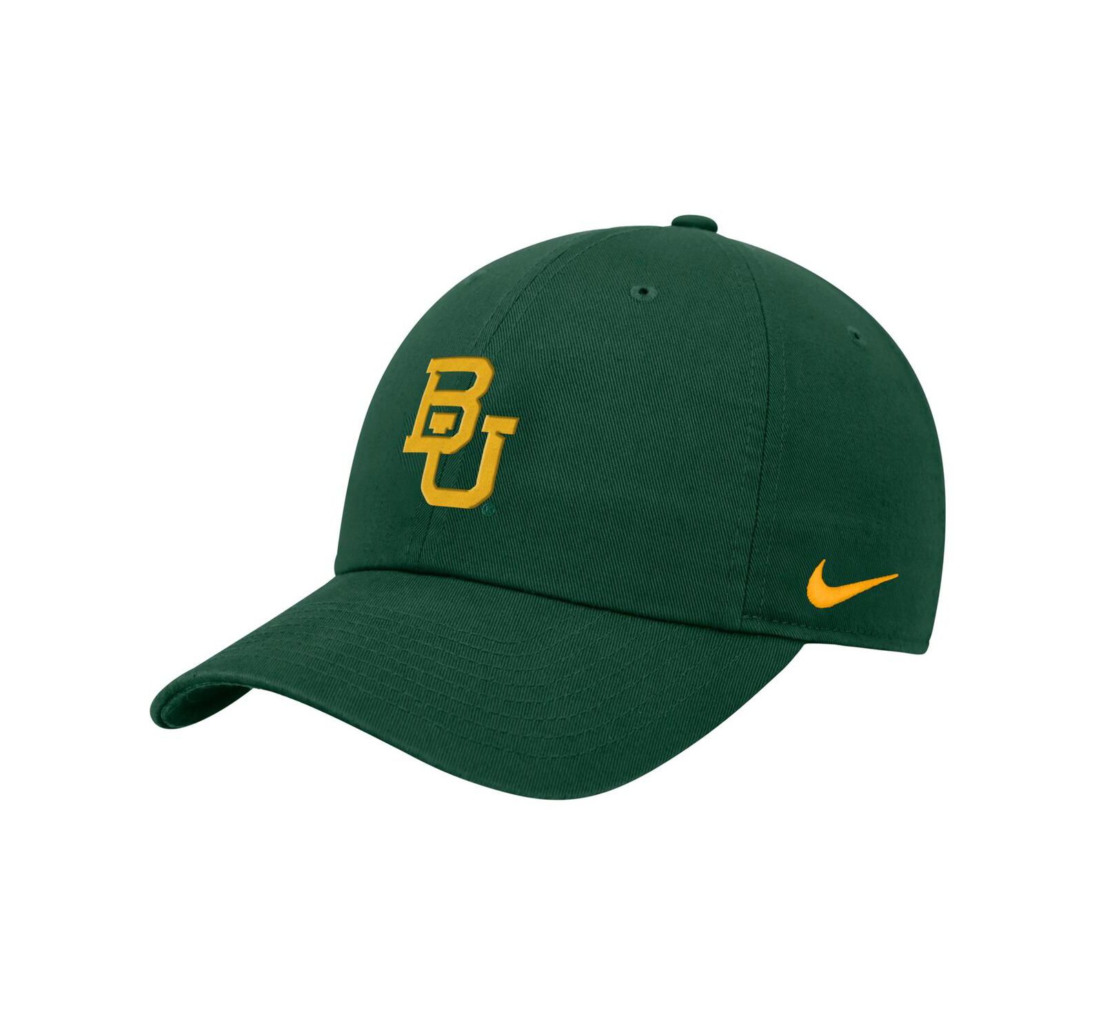 Nike Men's Green Baylor Bears Club Adjustable Hat