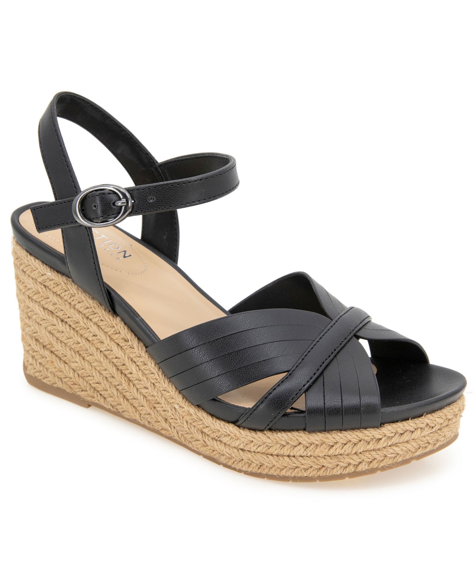 Kenneth Cole Reaction Женские босоножки на танкетке Comi Almond Toe