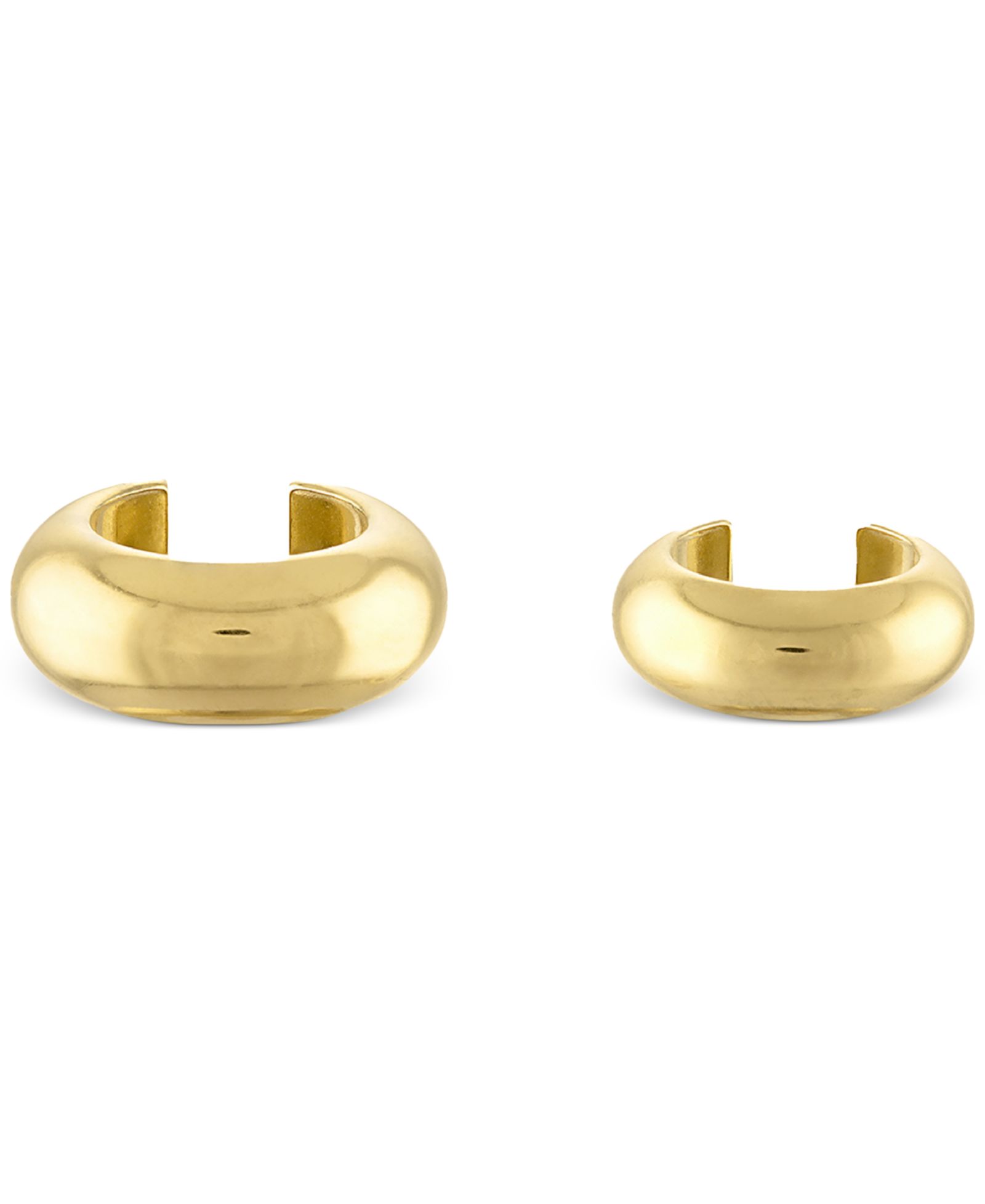 BEN ONI Stainless Steel 2-Pc. Set Single Ear Cuffs