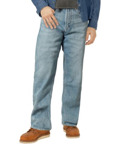 Мужские джинсы Silver Jeans Co. Relaxed Fit Straight Leg