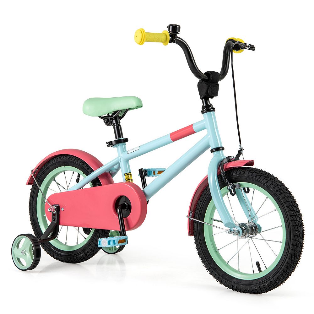 Детский велосипед Slickblue с регулируемым рулем и седлом для детей 4-8 лет
