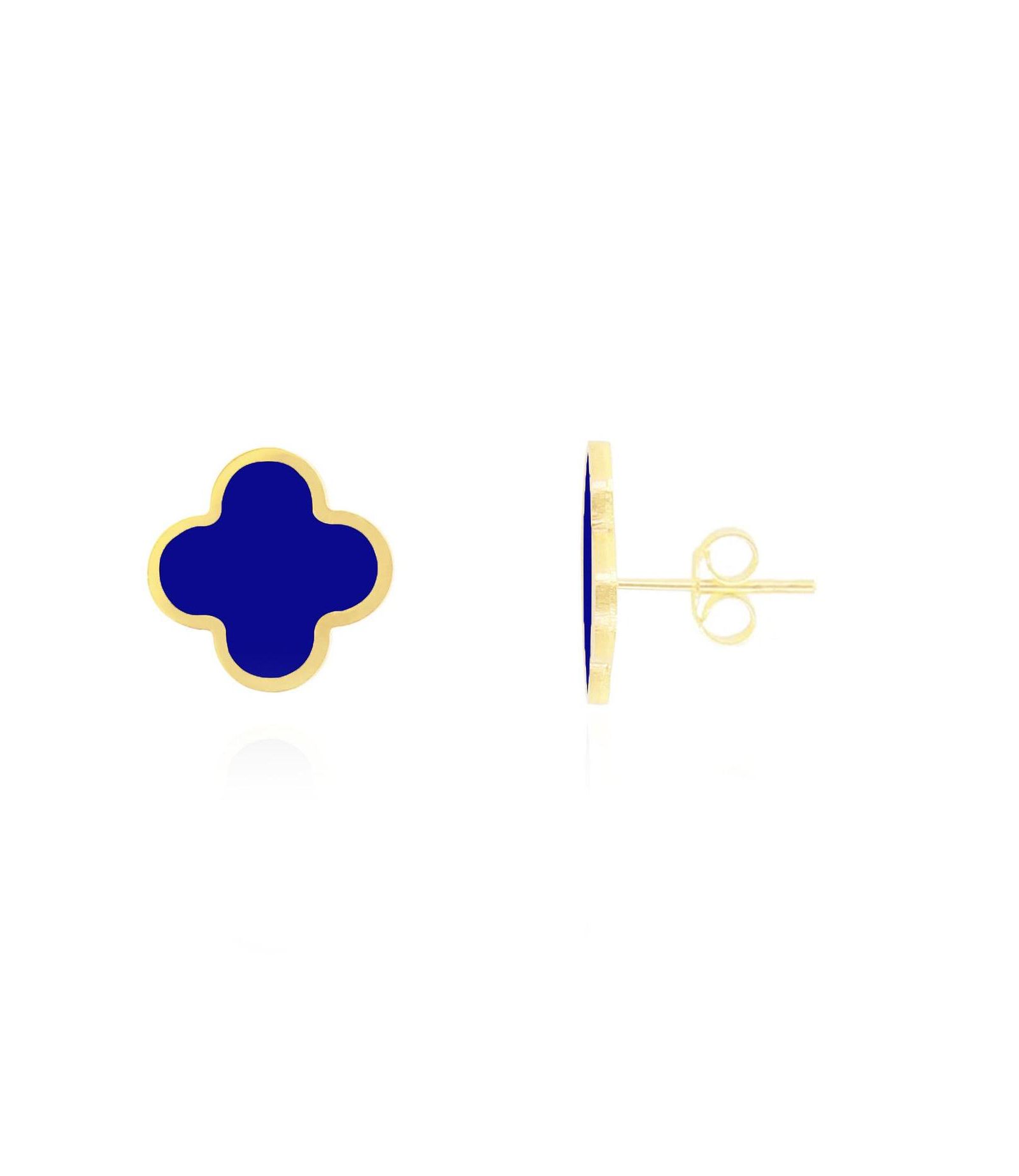 Серьги-гвоздики The Lovery Lapis Clover