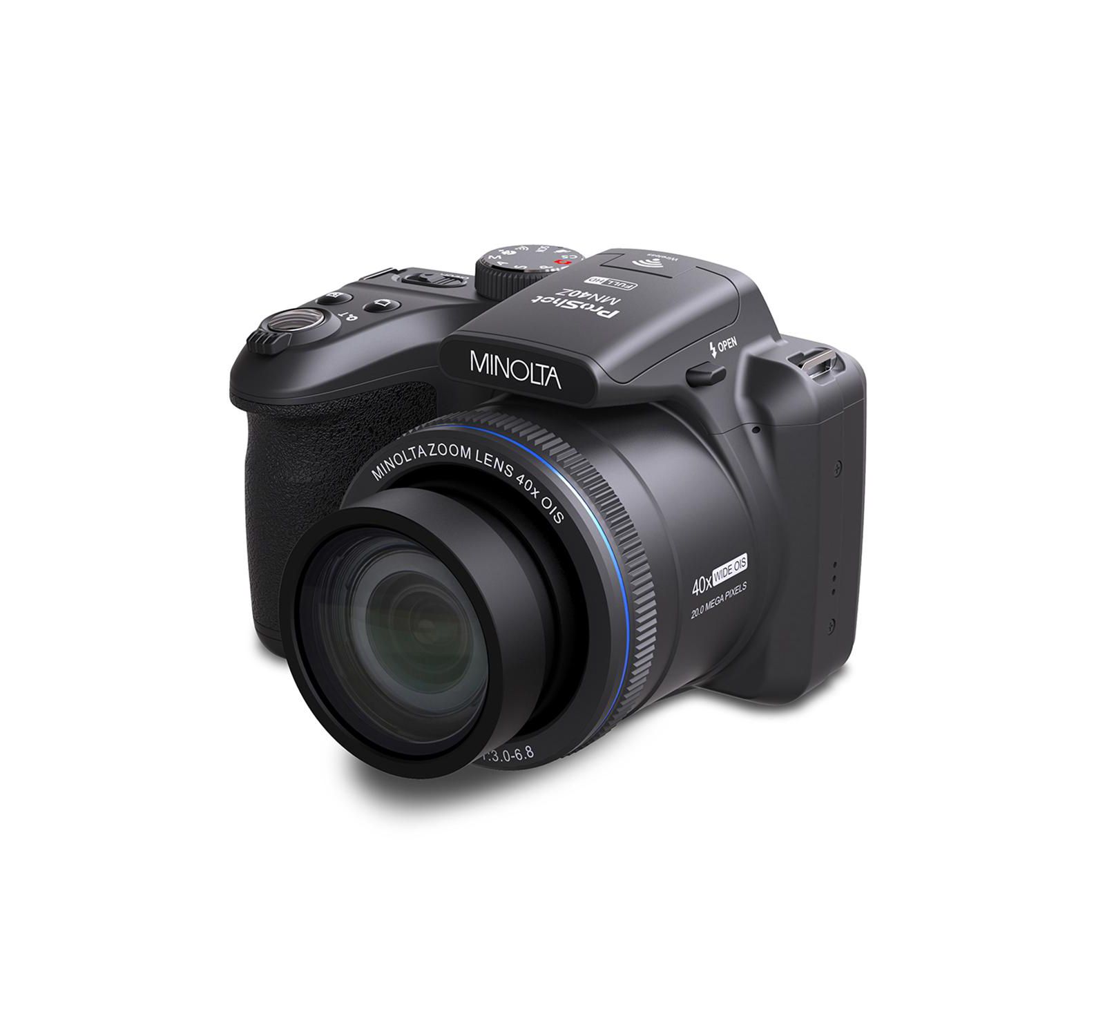 Minolta ProShot MN40Z цифровая камера 20 MP, 40x оптический зум, FHD видео