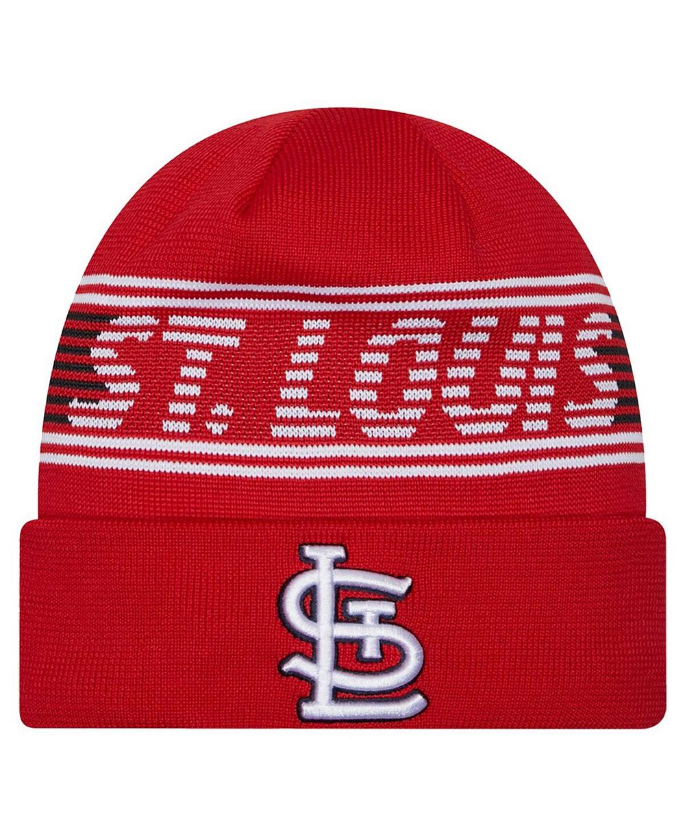 Мужская вязаная шапка New Era St. Louis Cardinals Authentic Collection