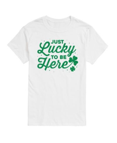 Мужская футболка AIRWAVES St Patrick's Just Lucky To Be Here Short Sleeve