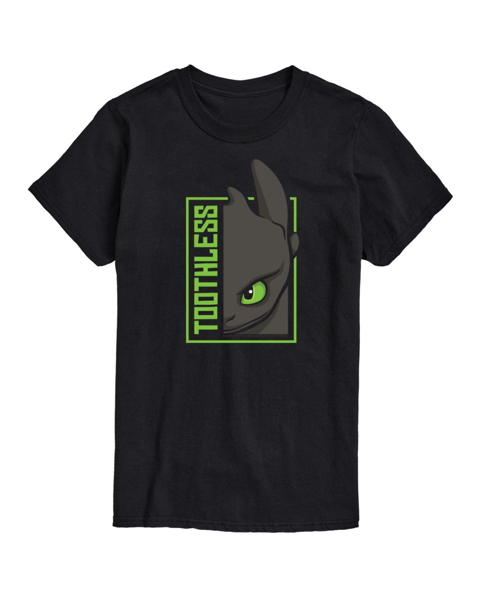 AIRWAVES Men's How To Train Your Dragon Toothless Short Sleeve T-Shirt