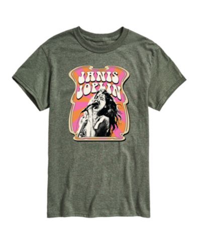 AIRWAVES Men's Janis Joplin Short Sleeve T-Shirt