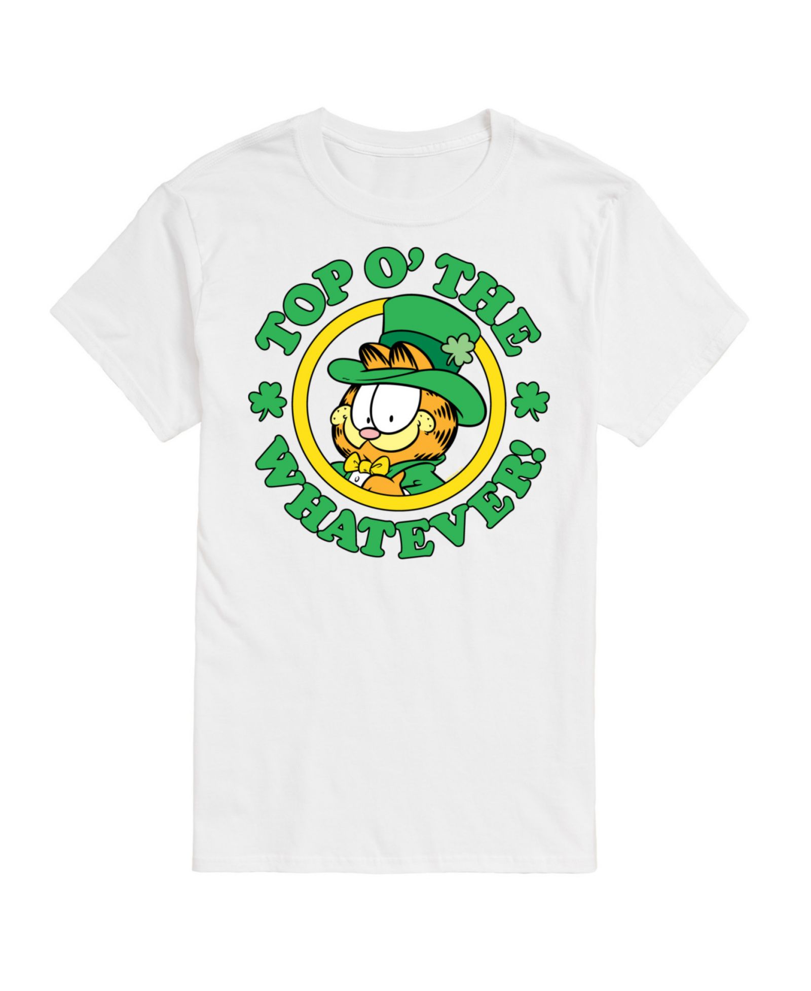 AIRWAVES Men's Garfield Top O The Whatever Short-Sleeve T-Shirt