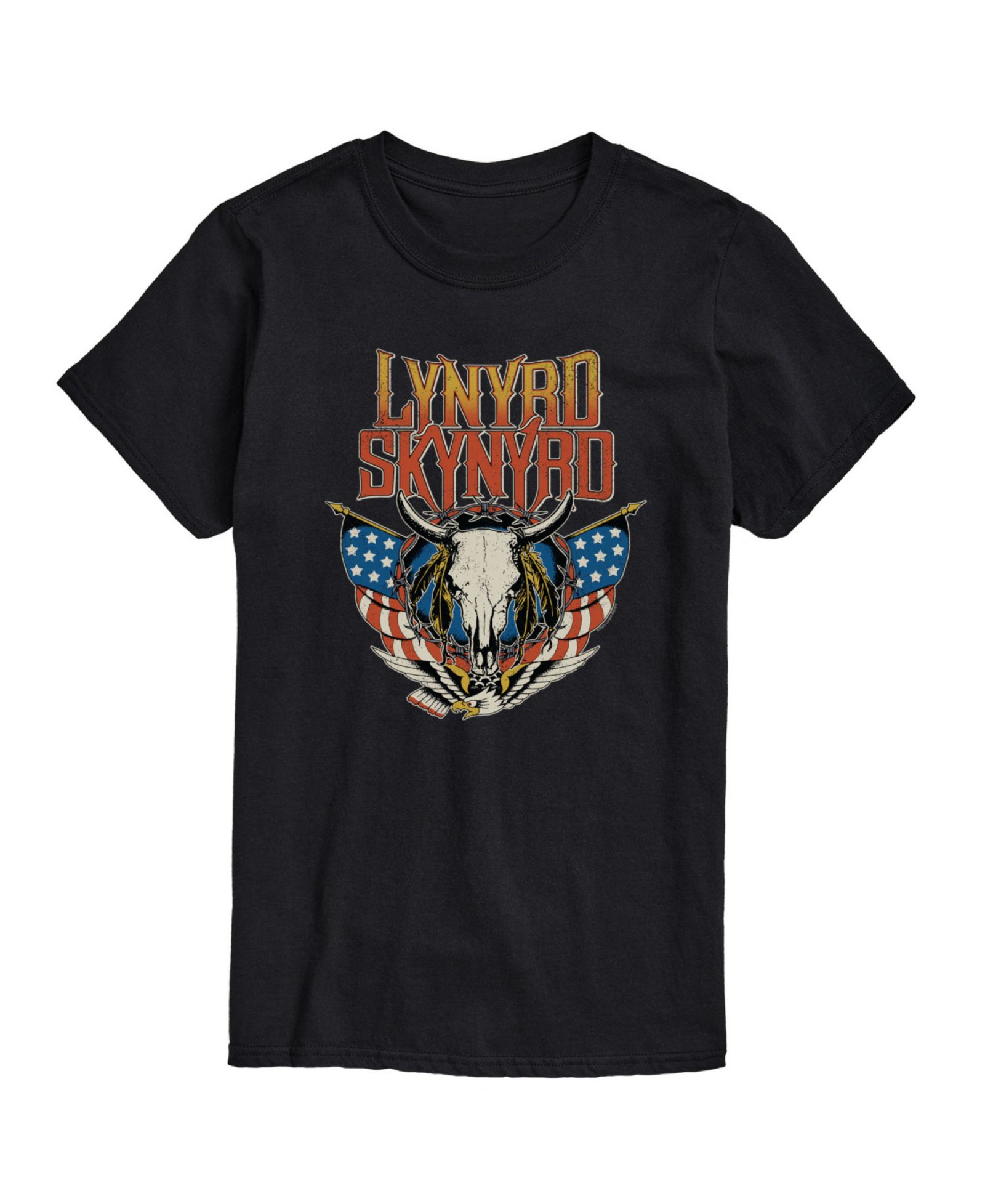 AIRWAVES Мужская футболка с принтом Lynyrd Skynyrd Americana
