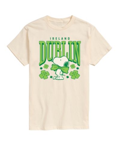 Мужская футболка AIRWAVES Peanuts Dublin Ireland с коротким рукавом