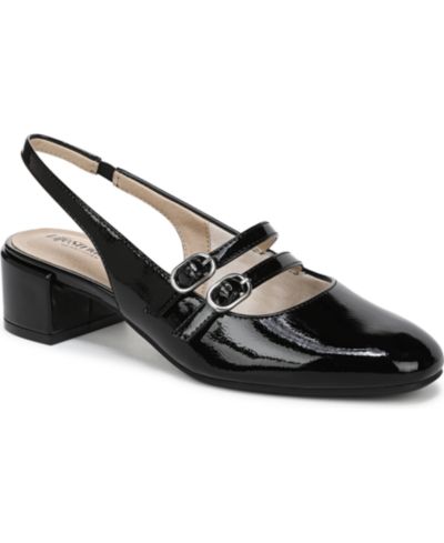 LifeStride Women's Beatrice Block Heel Slingback Pumps
