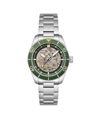 Мужские часы Spinnaker Croft 42 Skeleton Automatic, стальной браслет, 42mm