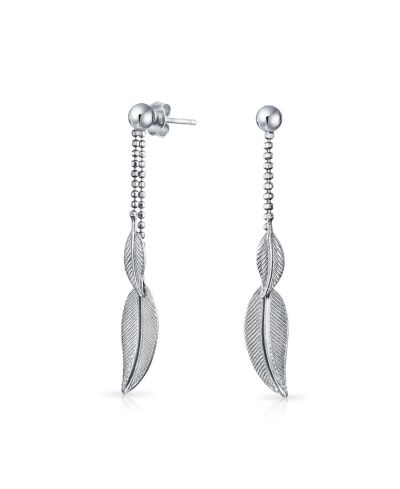 Серьги Bling Jewelry в стиле Native American из серебра 925 пробы