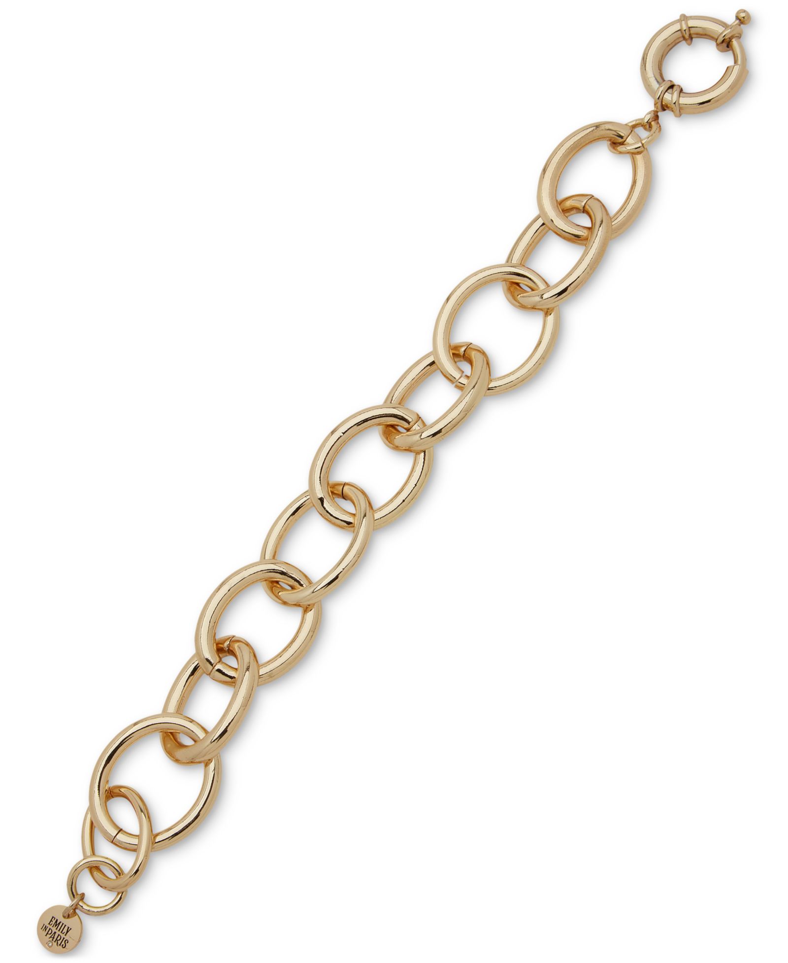 Emily in Paris браслет с цепочкой Gold-Tone Flex