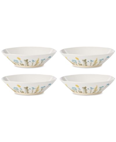 Lenox Wildflowers Pasta Bowls, Set of 4