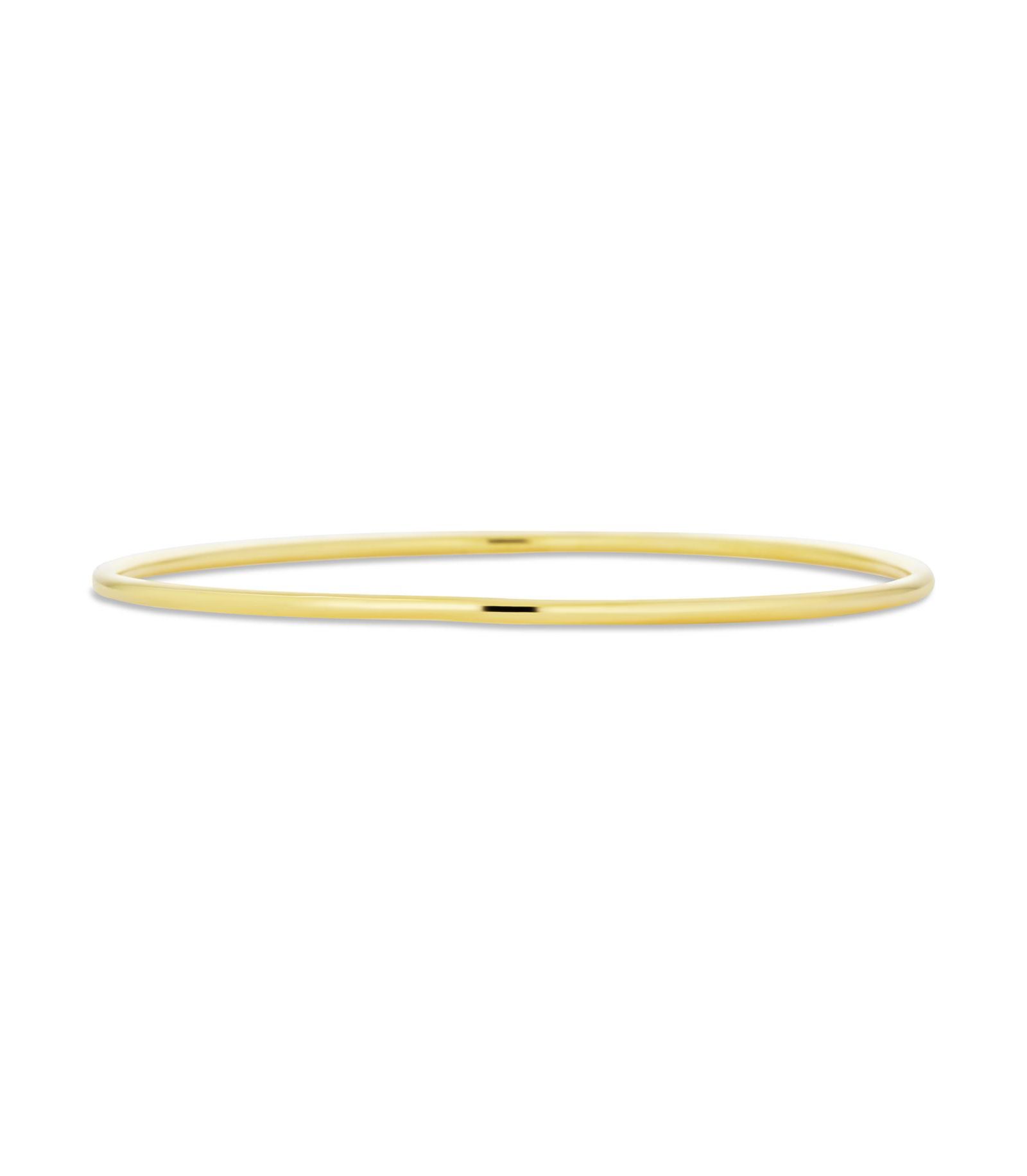 Bling Jewelry тонкий браслет-бэнгл Simple Thin Stacking, гладкое напыление, круглый