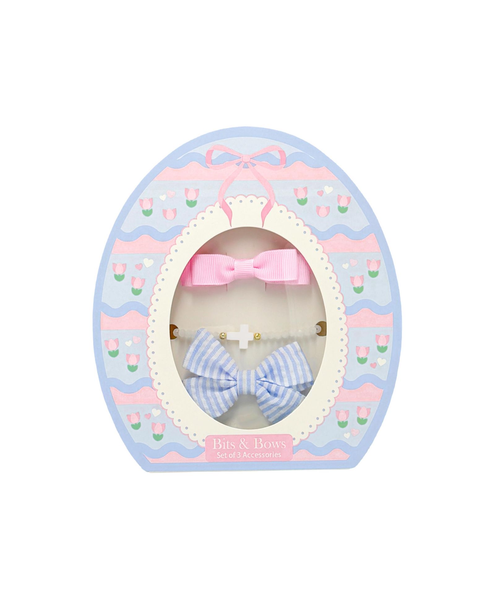 Bits & Bows Girls Easter Egg Accessory Set