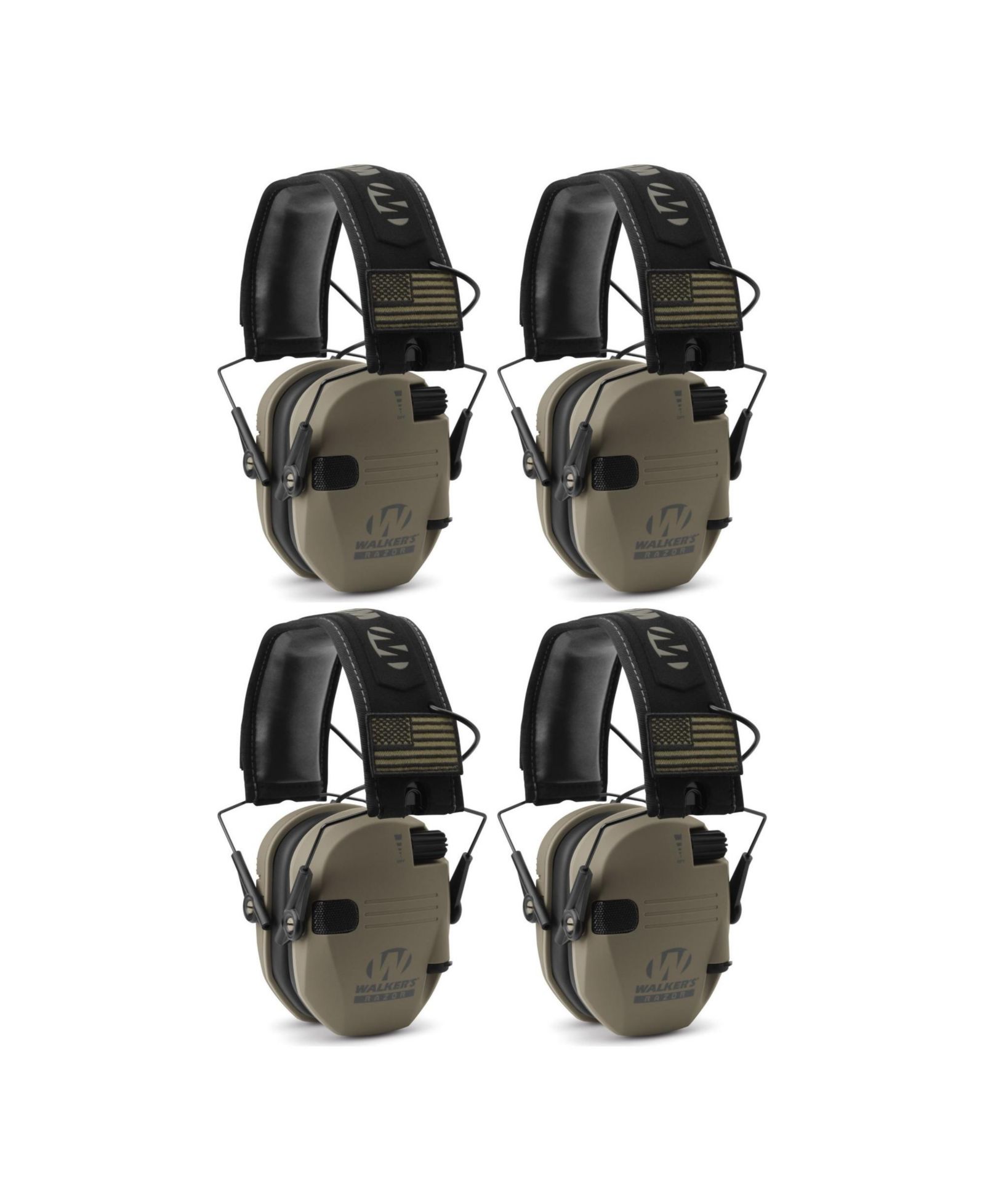 Электронные наушники Walkers Razor Slim, 4 шт., цвет FDE