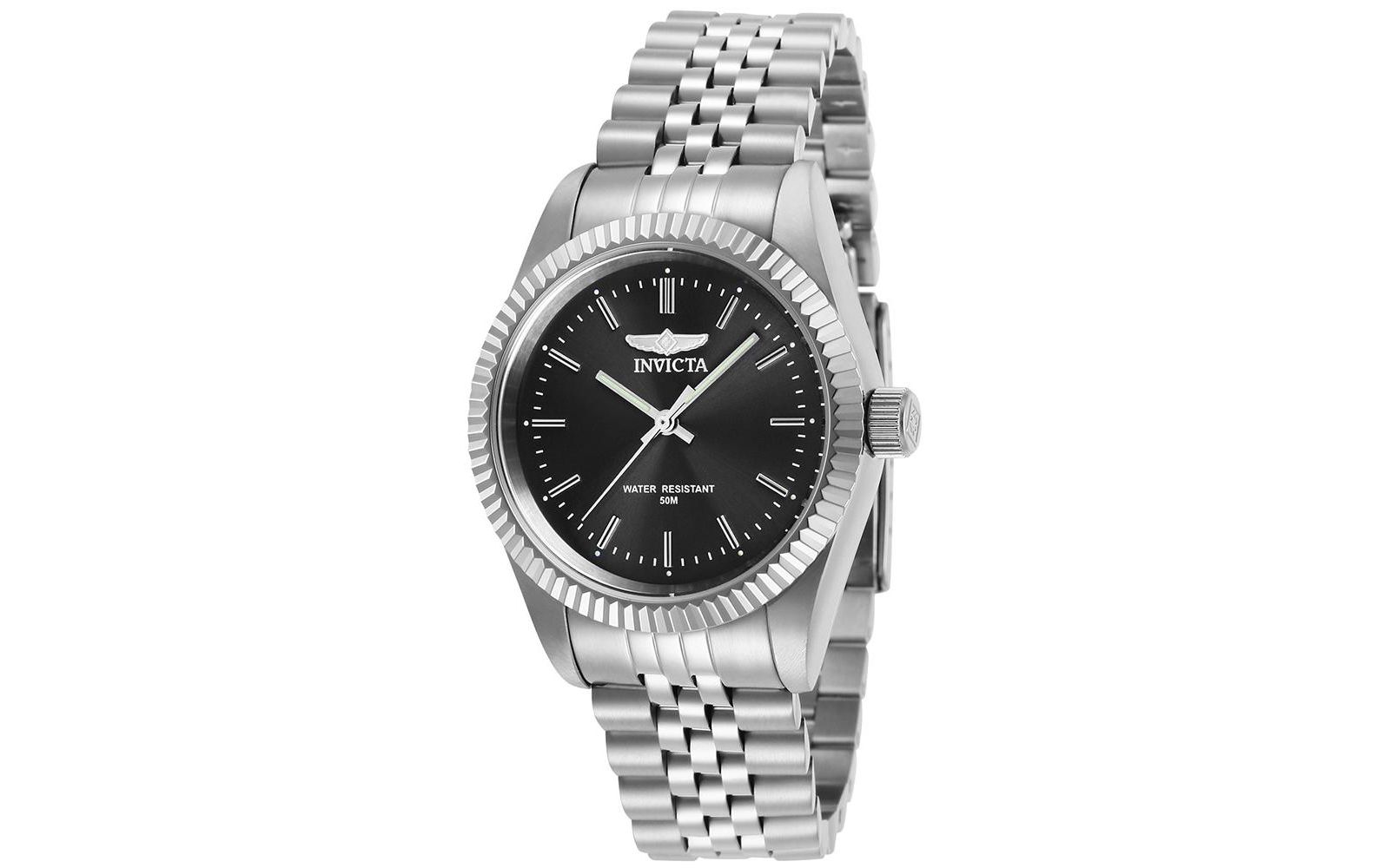 Invicta часы женские 29395 Specialty Quartz с угольным циферблатом