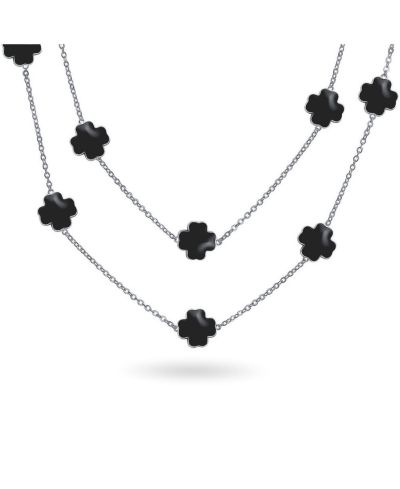 Bling Jewelry ожерелье с цветами из эмали