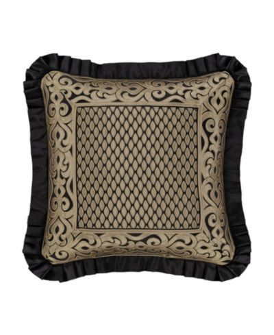 J Queen New York декоративная подушка Bolero Black 20" x 20"