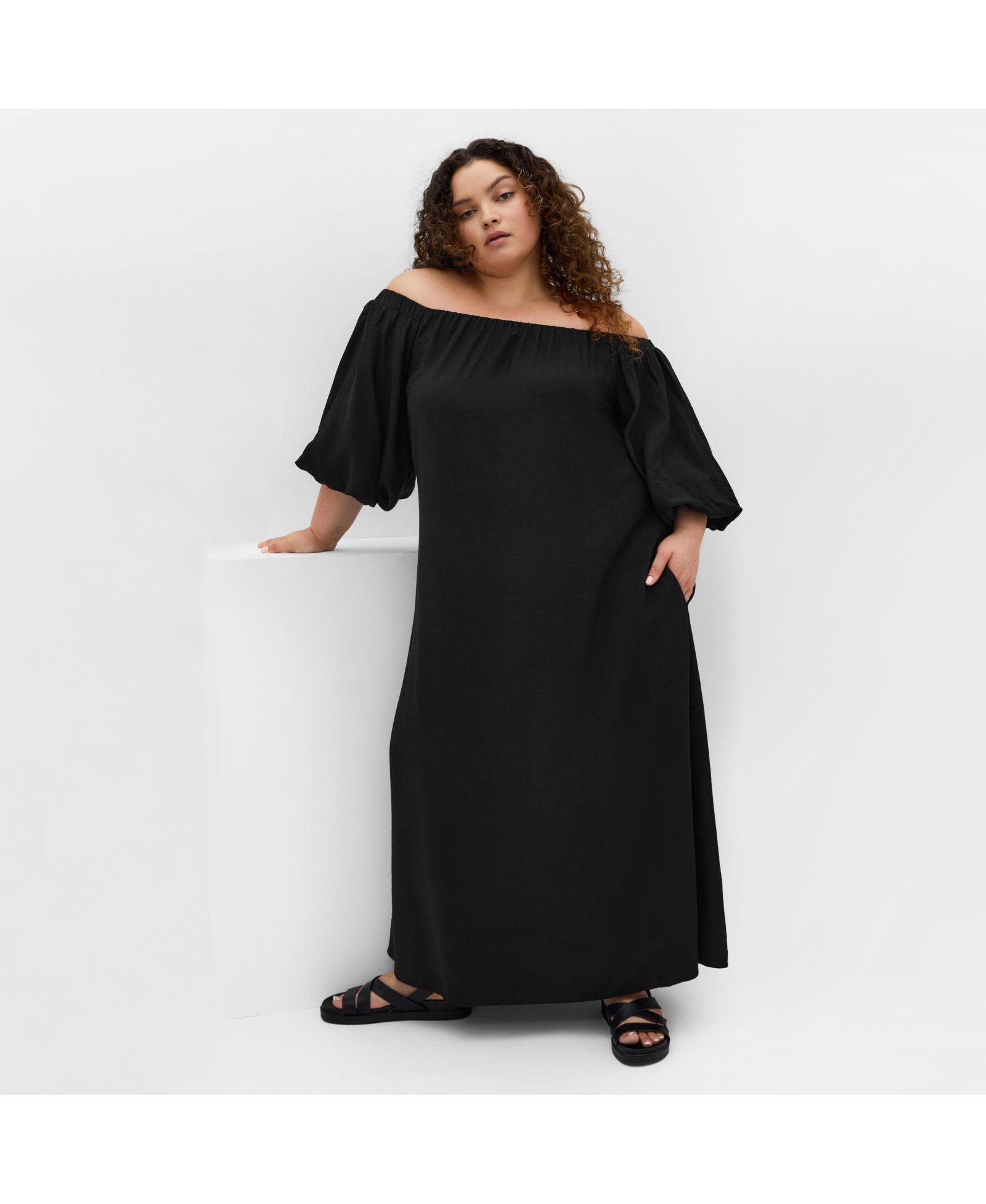 Женское платье макси CITY CHIC Plus Size Layla