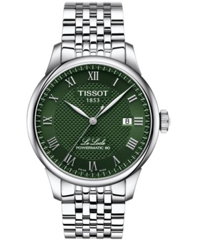 Tissot Men's Swiss Automatic Le Locle Powermatic 80 Stainless Steel Bracelet Watch 39mm