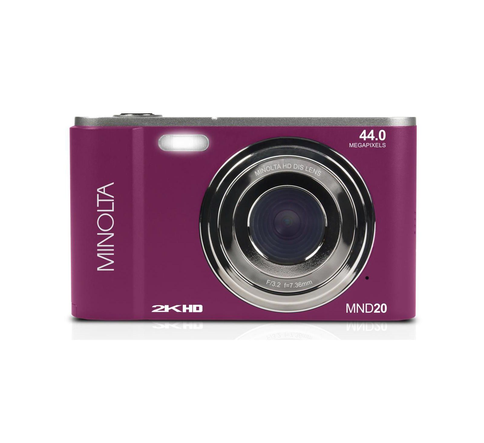 Minolta MND20 44 MP 2.7K Ultra HD Digital Camera