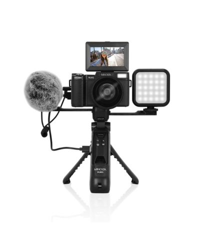 Minolta MND60V 64MP 4K Auto Focus Vlogging and Content Creator's Camera Kit